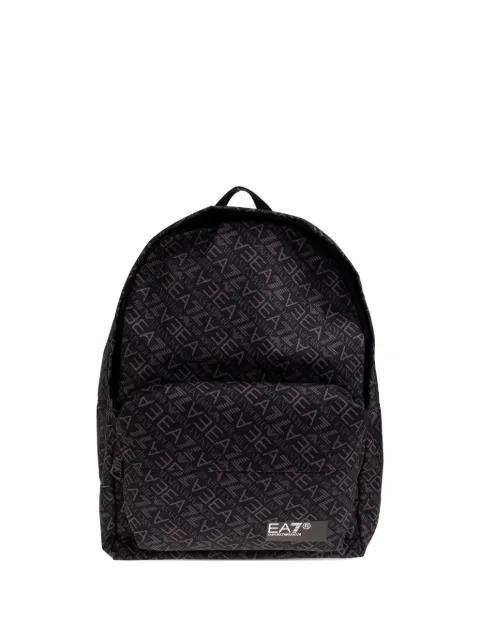 logo print backpack by EMPORIO ARMANI