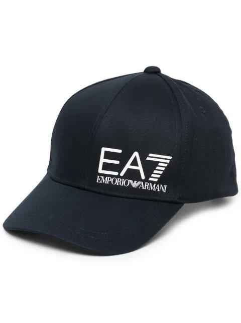 logo-print baseball cap by EMPORIO ARMANI