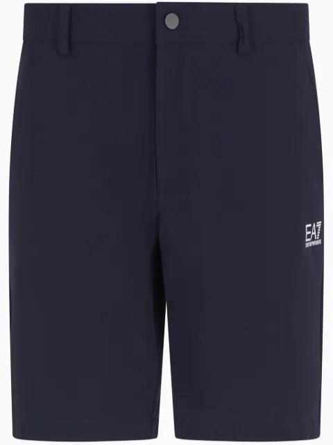 logo-print bermuda shorts by EMPORIO ARMANI