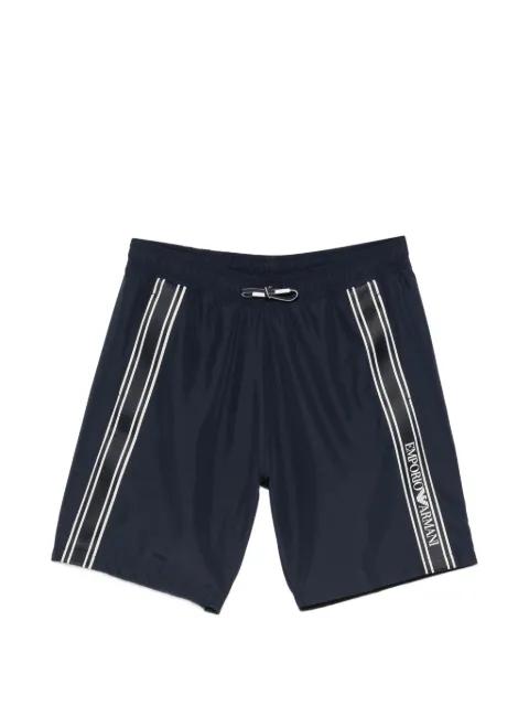 logo-print drawstring swim shorts by EMPORIO ARMANI