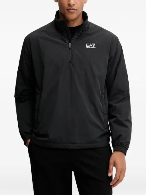 logo-print jacket by EMPORIO ARMANI