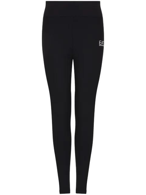 logo-print leggings by EMPORIO ARMANI