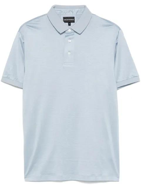 logo-print polo shirt by EMPORIO ARMANI