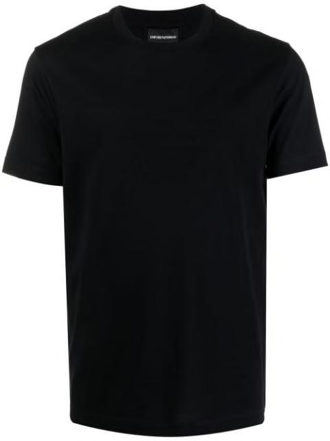 logo-print short-sleeved T-shirt by EMPORIO ARMANI