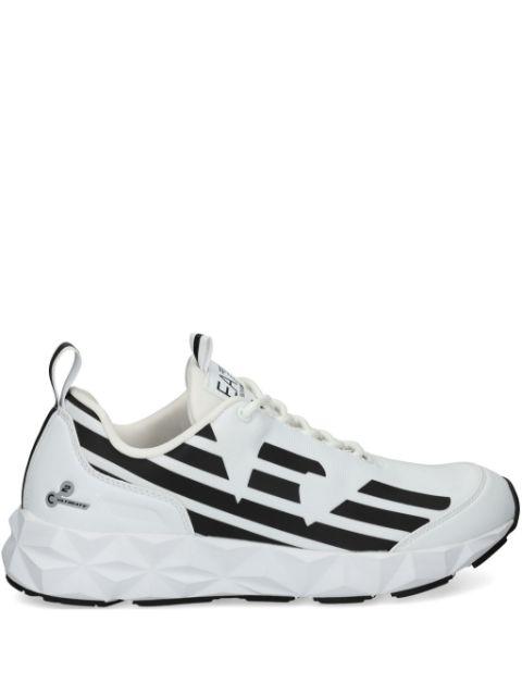 logo-print sneakers by EMPORIO ARMANI