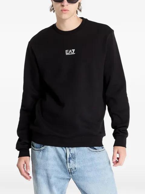 logo-print sweater by EMPORIO ARMANI