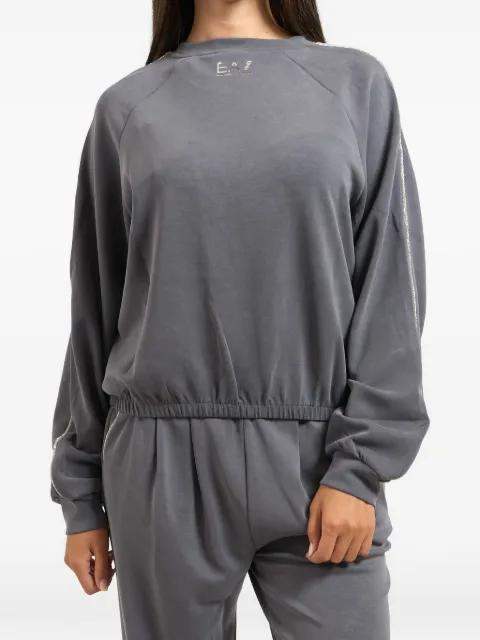 logo-print sweatshirt by EMPORIO ARMANI