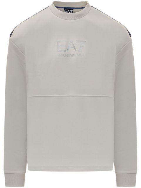 logo-print sweatshirt by EMPORIO ARMANI