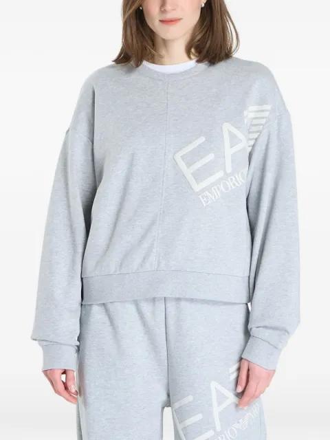 logo-print sweatshirt by EMPORIO ARMANI