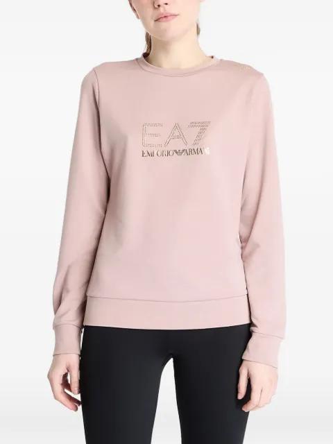 logo-print sweatshirt by EMPORIO ARMANI