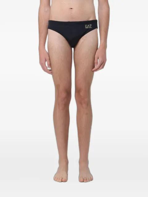logo-print swimming briefs by EMPORIO ARMANI