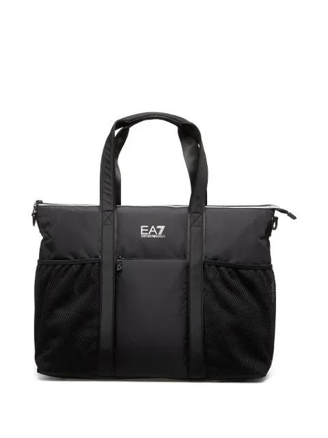 logo-print tote bag by EMPORIO ARMANI