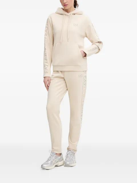 logo-print tracksuit by EMPORIO ARMANI