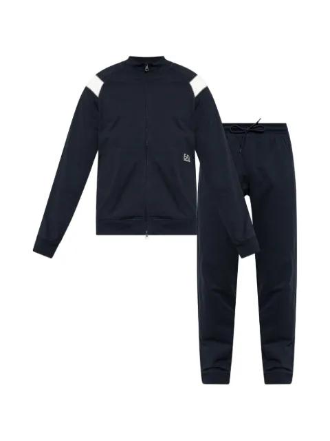 logo-print tracksuit by EMPORIO ARMANI