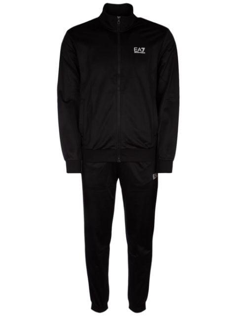 logo-print tracksuit by EMPORIO ARMANI