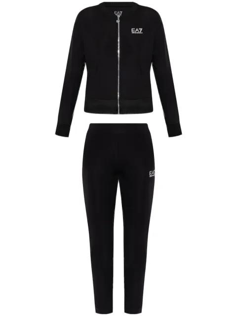 logo-print tracksuit by EMPORIO ARMANI
