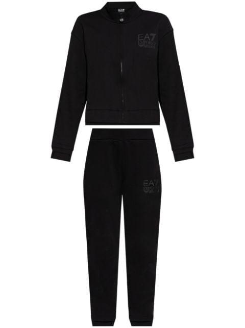 logo-print tracksuit set by EMPORIO ARMANI