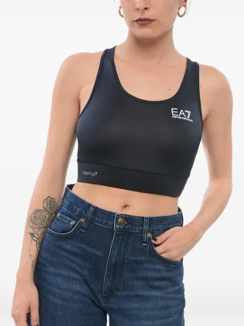 logo racer-back top by EMPORIO ARMANI