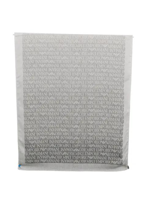 logo scarf by EMPORIO ARMANI