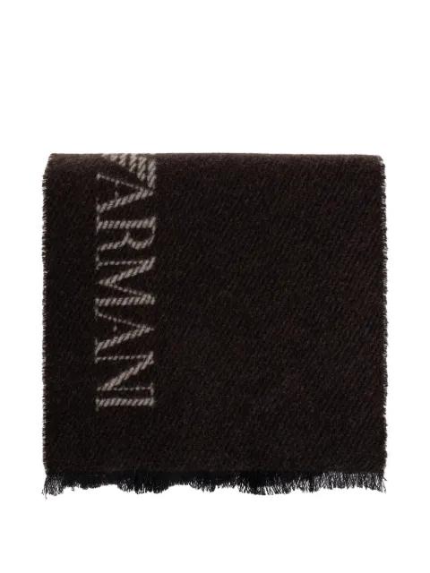 logo scarf by EMPORIO ARMANI