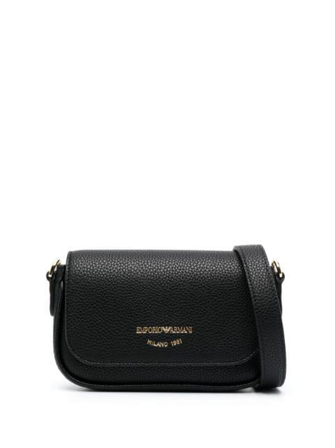 logo-stamp crossbody bag by EMPORIO ARMANI