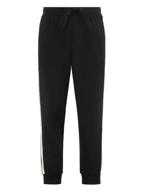 logo stripe track pants by EMPORIO ARMANI
