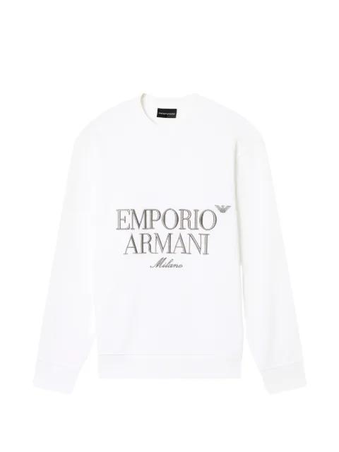 logo sweatshirt by EMPORIO ARMANI