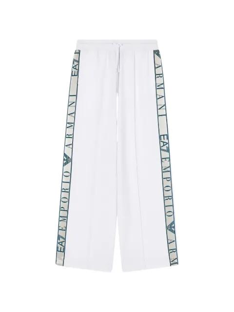 logo-tape track pants by EMPORIO ARMANI
