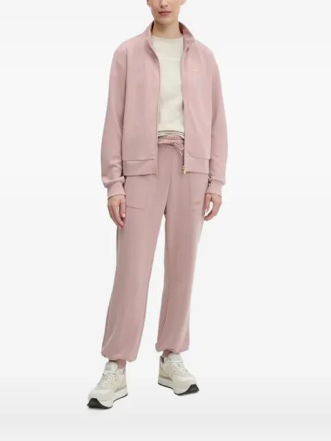 long-detail zip-up sweatshirt by EMPORIO ARMANI