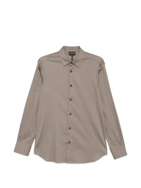 long-sleeve button-down shirt by EMPORIO ARMANI