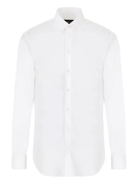 long-sleeve buttoned shirt by EMPORIO ARMANI