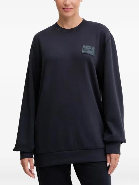 long-sleeve crew-neck sweatshirt by EMPORIO ARMANI