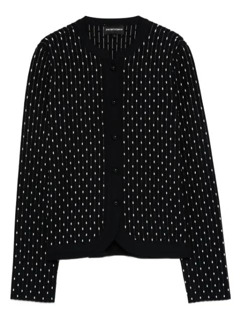 long-sleeved cardigan by EMPORIO ARMANI