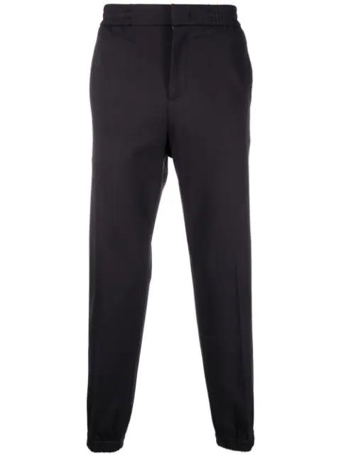 mid-rise tapered trousers by EMPORIO ARMANI