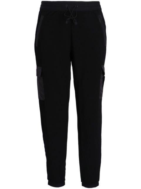 mid-rise track trousers by EMPORIO ARMANI