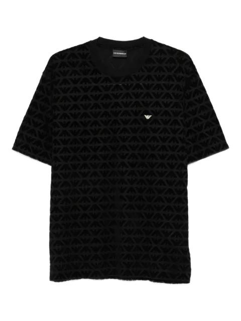 monogram T-shirt by EMPORIO ARMANI