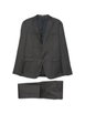 notch-lapel single-breasted suit by EMPORIO ARMANI