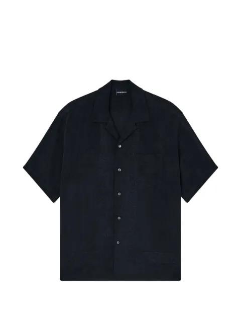 paisley chest-pocket shirt by EMPORIO ARMANI