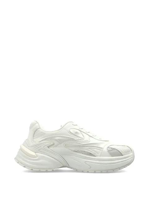 panelled lace-up sneakers by EMPORIO ARMANI