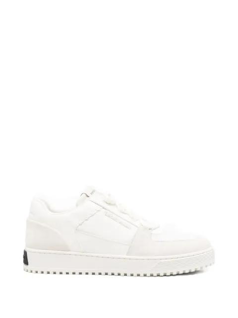 panelled lace-up sneakers by EMPORIO ARMANI