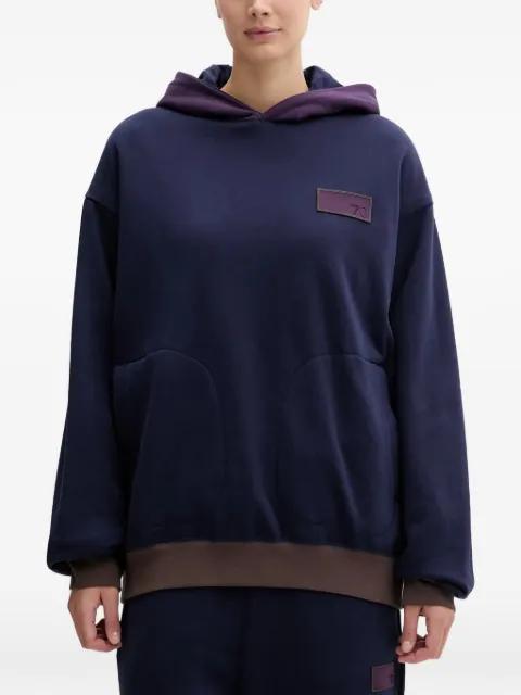patch-detail hoodie by EMPORIO ARMANI