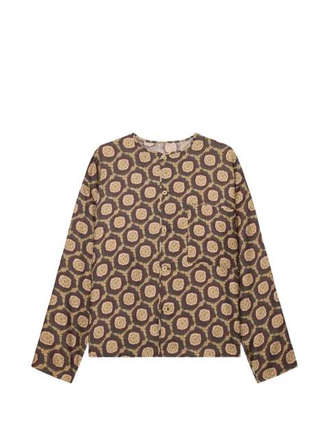 patterned cardigan by EMPORIO ARMANI