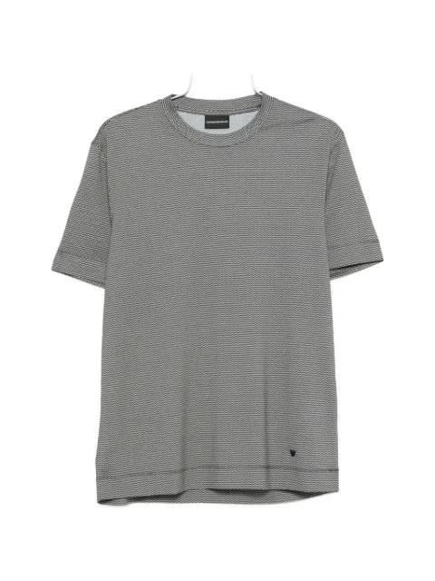 patterned short-sleeve T-shirt by EMPORIO ARMANI