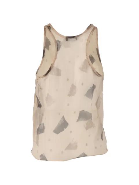 patterned top by EMPORIO ARMANI
