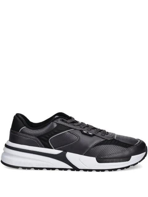 perforated panelled sneakers by EMPORIO ARMANI
