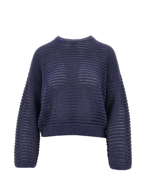 perforated sweater by EMPORIO ARMANI