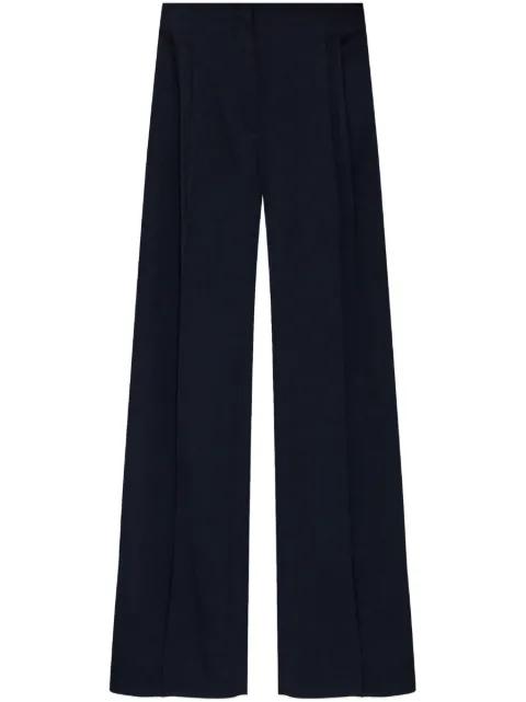 pleat-detail palazzo pants by EMPORIO ARMANI