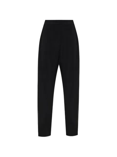 pleated straight-leg trousers by EMPORIO ARMANI