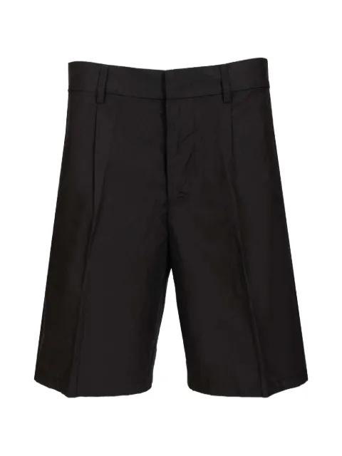 pleated tailored shorts by EMPORIO ARMANI