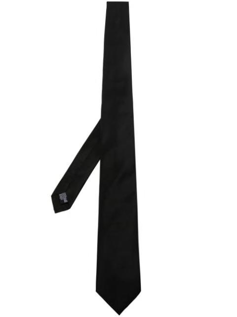 pointed silk tie by EMPORIO ARMANI